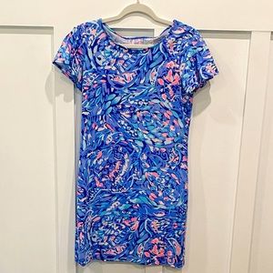 Lilly Pulitzer Dress | Blue T Shirt Dress